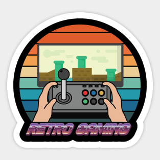 Retro Gaming Sticker